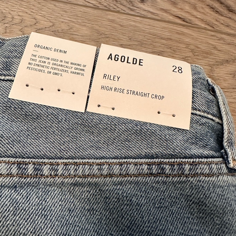 Agolde Riley Crop Size 28 - Picture 5 of 5